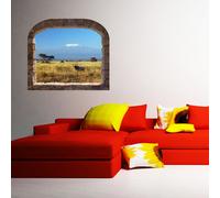 Sticker trompe l'oeil mont Kilimanjaro