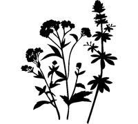 Sticker un bouquet de fleurs sauvages