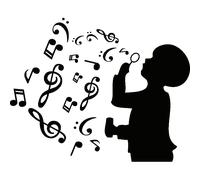 Sticker Un souffle de musique