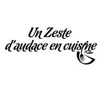 Sticker Un zeste d'audace en cuisine