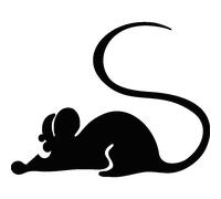 Sticker Une petite souris