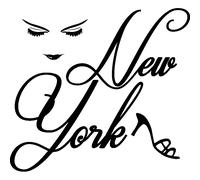 Sticker ville New York fashion
