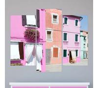 Sticker villes et voyages La vie en rose