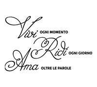 Sticker Vivi, Ridi, Ama