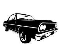Sticker Voiture de sport classique