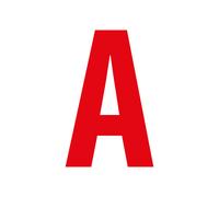 Sticker voiture logo A apprentis conducteur
