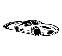 Sticker Voiture sportive