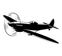 Sticker Vol d'un avion
