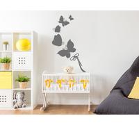 Sticker Vol Papillons 2 - Nombreuses tailles et couleurs disponibles