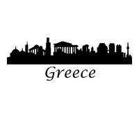 Sticker Vue sur la Grèce