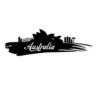Sticker Vue sur l'Australie
