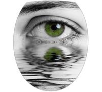 Sticker WC, Sticker abattant de WC déco Oeil