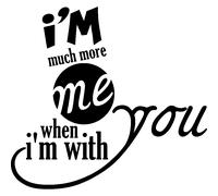 Sticker When i'm with you