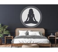 Sticker Yoga Meditation Zen - Nombreuses tailles et couleurs disponibles