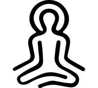 Sticker yoga spiritualité