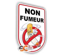 Sticker Zone Non Fumeur Autocollant 10 cm