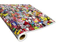 Stickerbomb - Autocollant tous les designs, toutes les tailles Que ce soit brillant ou mat, coloré ou noir/blanc. Autocollant pour voiture sans bulles 3D avec logo Bomb - JDM