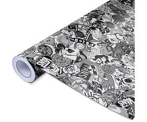 Stickerbomb - Autocollant tous les designs, toutes les tailles Que ce soit brillant ou mat, coloré ou noir/blanc. Autocollant pour voiture sans bulles 3D avec logo Bomb - JDM