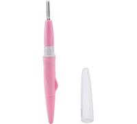 Stickerei Felting Nadel Punch Stift mit 3 feinem Nadeln Set -Werkzeug für DIY -Handwerk (Pink)