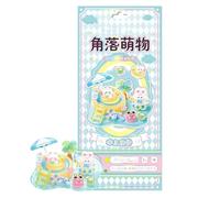 Stickers 3D à Empiler | DIY Décalcomanies Mignonnes,Petits Autocollants - Pour Coque Téléphone Carnets Scrapbooking Agenda PC Loisirs Créatifs Déco Bureau Adultes Cadeaux Fête