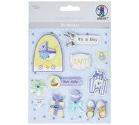 Stickers 3D Baby, composé de plusieurs niveaux, matériaux de haute qualité, autocollants, pour décorer des cartes de vœux, scrapbooking et autres travaux manuels.