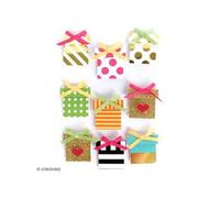 Stickers 3D Cadeau - 9 autocollants