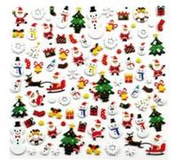 Stickers 3D caoutchouc Noël 93 pièces