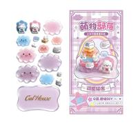 Stickers 3D Empilables | Stickers de Scènes 3D Superposées Effet,Kit DIY Mini Scène Mignon | Pour Adultes Déco Bureau Scrapbooking Journaling Loisirs Créatifs Vacances