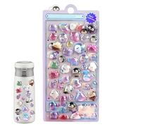 Stickers 3D | Jouets 3D mignons pour bébés, autocollants à bulles de dessins animés | pour crèche, école, classe, cahiers, tablettes, tasses