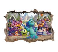Stickers 3D Monstres et Compagnie réf 23613 : Dimensions papier - 60x40cm