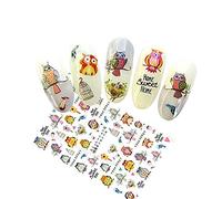 Stickers 3D pour nail art - Hibou - Élégant et populaire