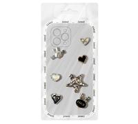 Zanaé Stickers 3D Relief pour Smartphone et Coque Pearl Bunny Motifs Décoratifs