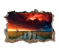 Stickers 3D - Stranger Things - Réf 52463 - 120x80 cm - Décoration murale - Mixte