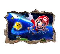 Stickers 3D Super Mario galaxy - Réf 23248 - Dimensions papier 120x80cm