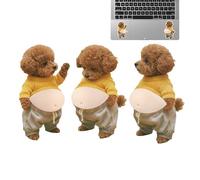 Stickers à Presser | Décalcomanies sensorielles animaux ventre mou | Stickers 3D à presser version cartoon,Pour garçons filles ados, scrapbooking, journaling, décoration ordi, coque