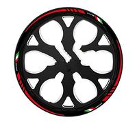 Stickers Accessoires De Moto Autocollant De Roue À L'intérieur Des Décalcomanies De Moyeu Bande De Bande De Jante Pour Ducati 821 696 Monster1100 V4 797 748(Color:1)