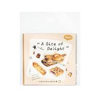 Stickers Alimentaires Mignons - Journal Carnet Amusant Déco Fun,Étiquettes Autocollantes Alimentaires - pour Étudiants Élèves Journal Créatif Scolaire Adultes et IY Carnets de Notes
