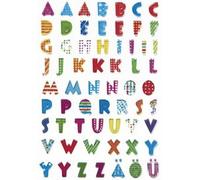 stickers alphabet MAGIC, A-Z, gravé Stone