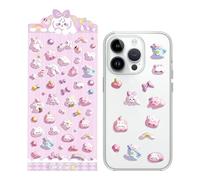 Stickers animaux | autocollants en mousse avec animaux de compagnie dessin animé pour récompenses - feuilles de carnet autocollants décoration - pour fête ordinateur portable Halloween Noël filles