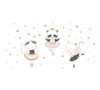 Stickers animaux danseurs étoiles