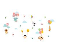 Stickers animaux et les cerfs-volants fantastiques
