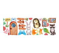 Stickers animaux habitants des bois