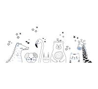 Stickers animaux veilleurs du sommeil