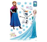 Stickers - Anna Elsa & Olaf - Multicolore - Décoration murale - Enfant