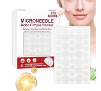 Stickers Anti-Boutons 180 Pièces Soin Visage Strips Micro-aiguilles