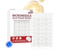 Stickers Anti-Boutons,180 Pièces Soin Visage Strips Micro-aiguilles - Patchs Anti-Imperfections,pour Beauté Filles Femmes Quotidien Voyage Nuit