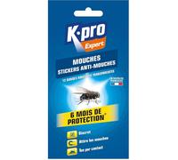 Stickers Anti-mouches Discret Attire les Mouches Tue par Contact Action Immédiate Efficace Jusqu'à 6 Mois Techniques