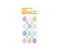 Stickers - ARTEMIO - Collection Easter Mood - Oeufs de Pâques - 3D - 18 pcs