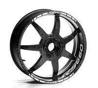 Stickers Autocollant De Roue Et De Moto, Bande Intérieure De Pneu Réfléchissante, Autocollant De Jante Étanche pour Aprilia RS660 RS 660(Color9)