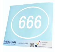 Stickers/Autocollant pour voiture - 666 150 x 110 mm